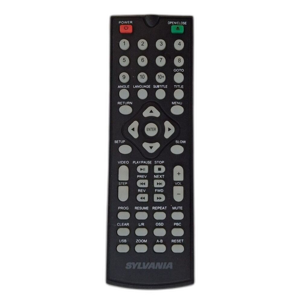 Original Sylvania DVD Player OEM Replacement Remote Control Model SDVD5060-B